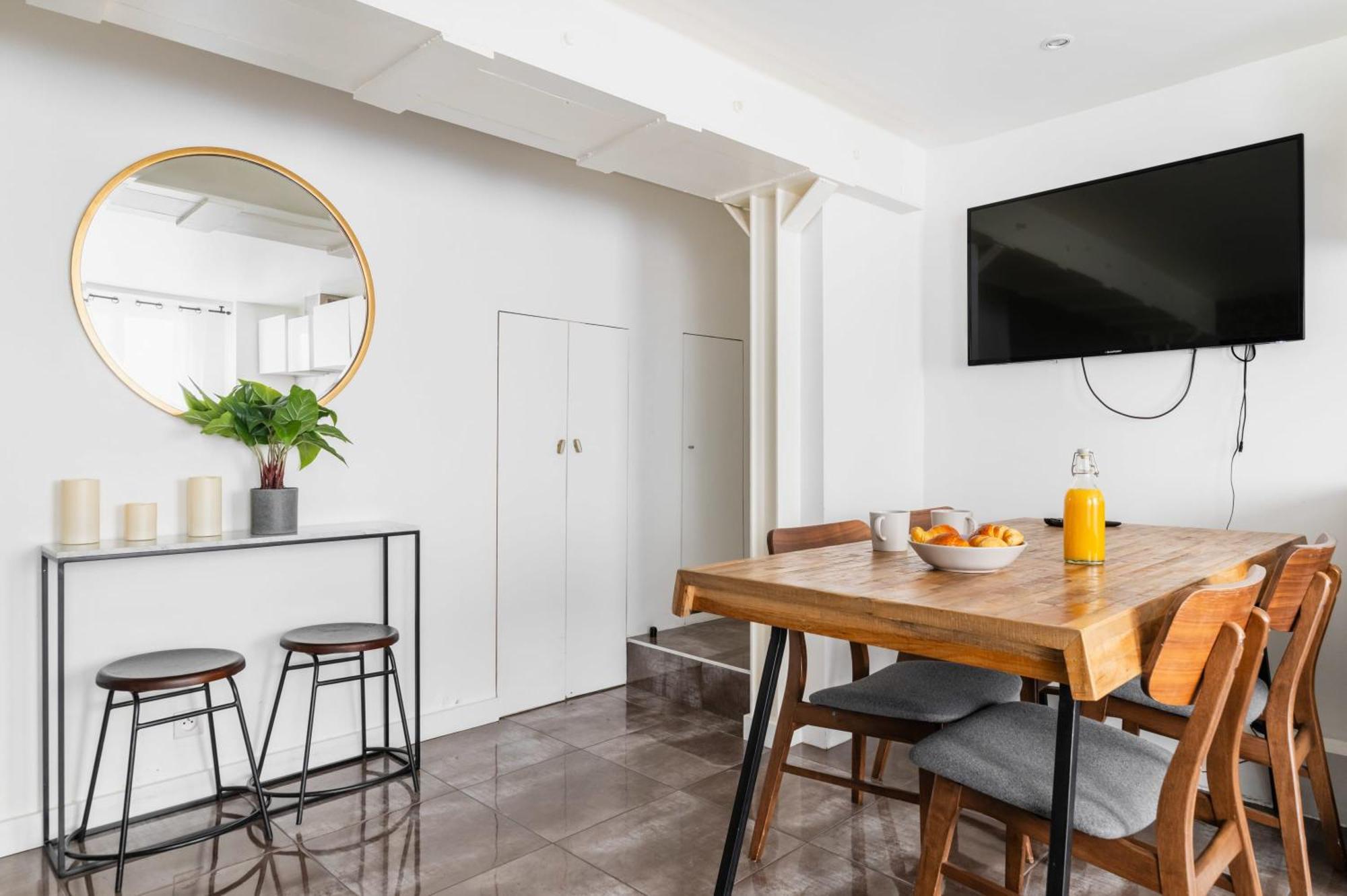 2 Pieces Belleville Refait Neuf 6 Pers - 19 Apartment Paris